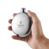 Titanium Flask 150ml Whiskey Flask for Men Lightweight Titanium Wine Flask Camping Flask Titanium