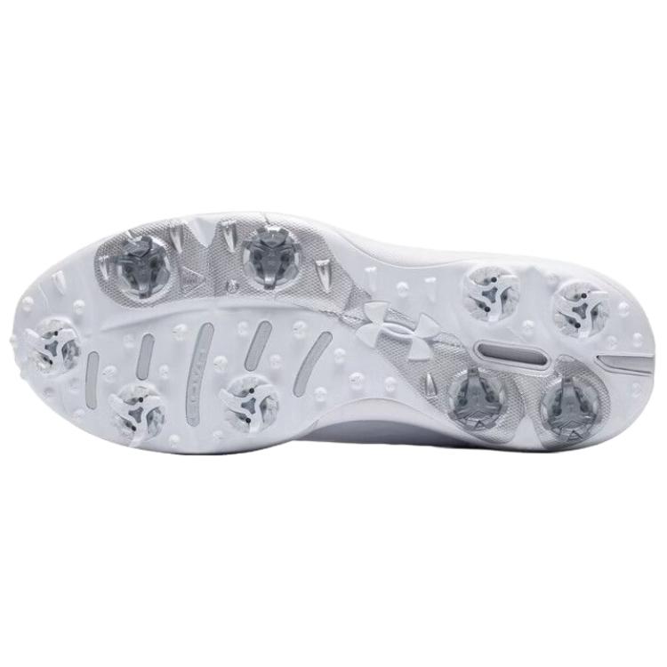 Under Armour Drive Pro Клон Удобные Прочные Дышащие Износостойкие Низкие Мужские Кроссовки для Гольфа Белый 6006116-100