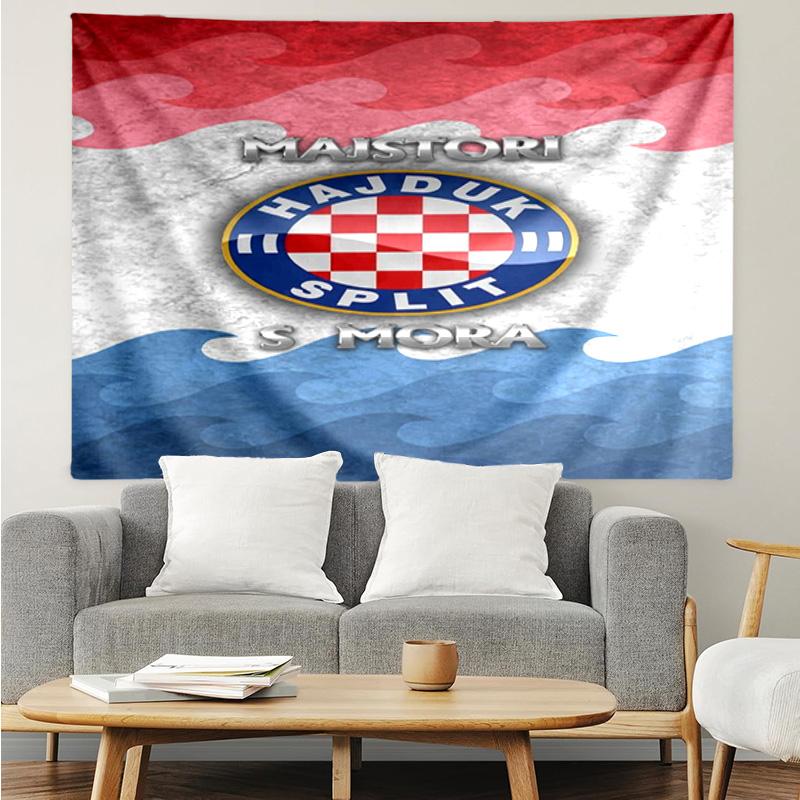HNK Hajduk Split Tapestry Hanging for Bedroom,Livingroom, Playroom,Decor Art Room Wall Tapestry Holiday and Birthday Gifts