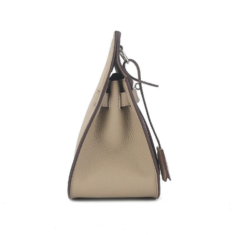 Genuine Leather Crossbody Bag Large Capacity Shoulder Women Office Style