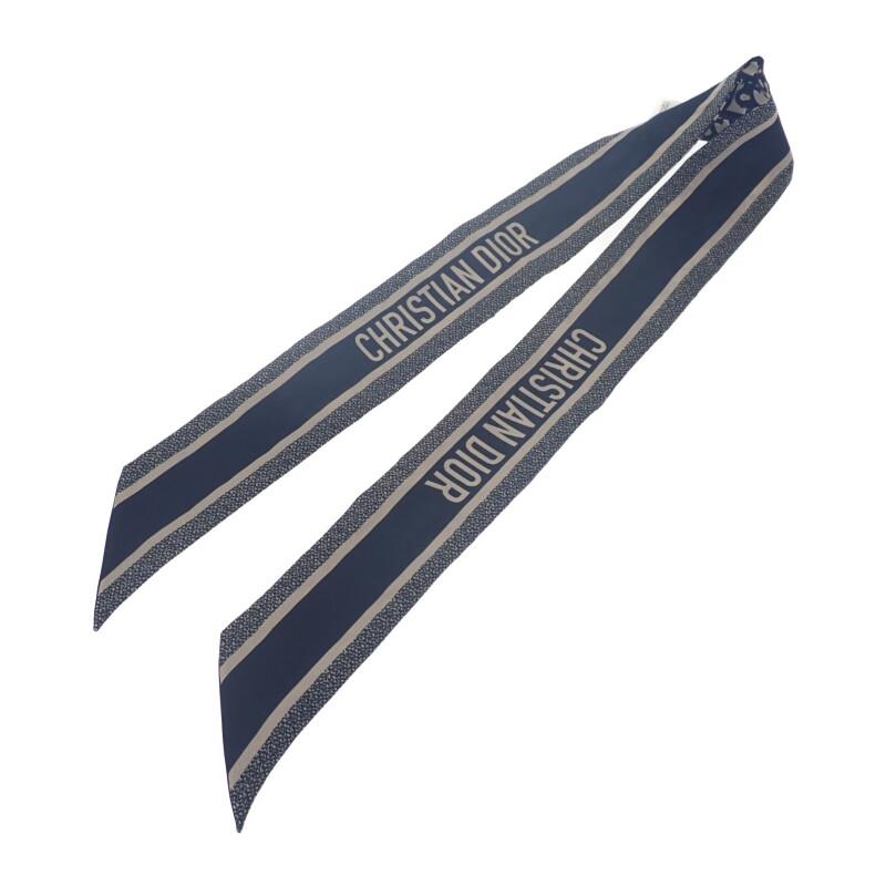 Dior 15DOB106I600 Scarf Navy Silk Women