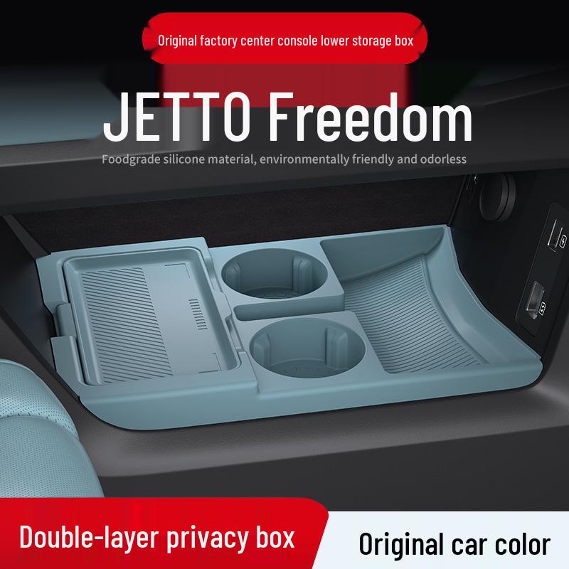 Jetour Traveler Center Console Storage Box - Fits 25 Models, Lantu Zhiyin Car Accessory Modification