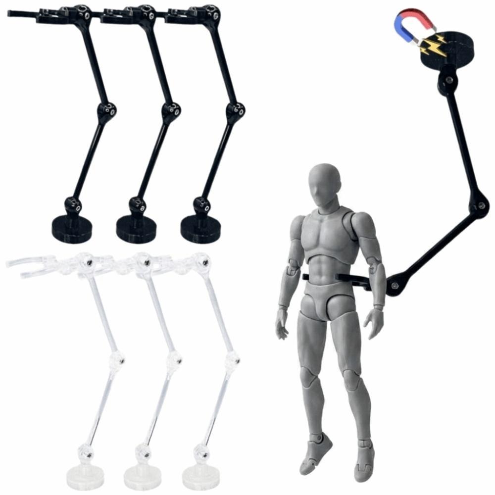 Adjustable Joints Model Support Stand Magnetic Base Robot Model Stand Model Display