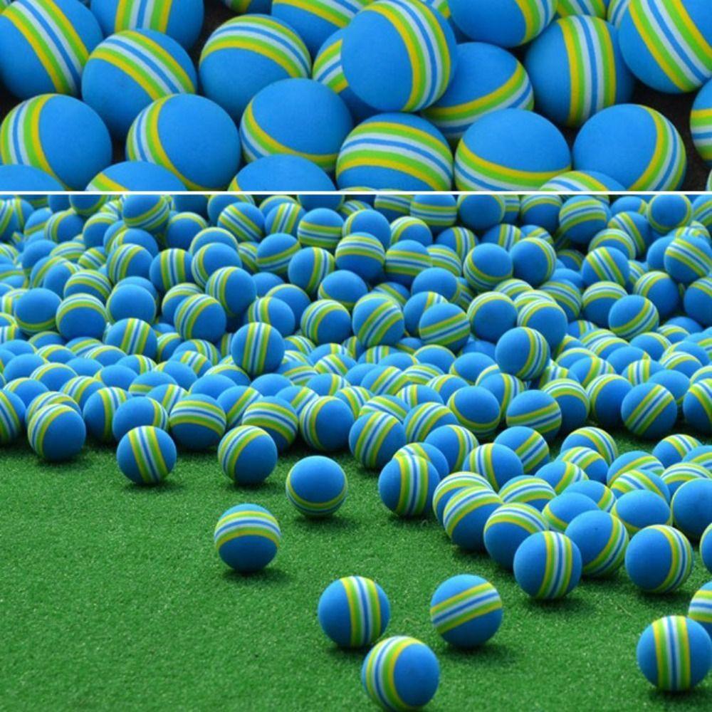 Интерактивный мяч из EVA-губки Радужный Желтый Синий Жевательная погремушка Горячая распродажа Товары для питомцев В помещении