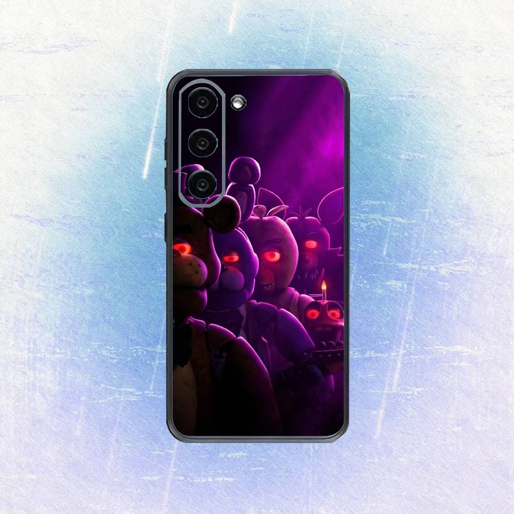 Чехол для телефона F-Five Nights At -F-Freddys Fnaf для Samsung Galaxy A73, A72, A71, A70, A53, A52, A51, Другие Мягкий Черный Чехол