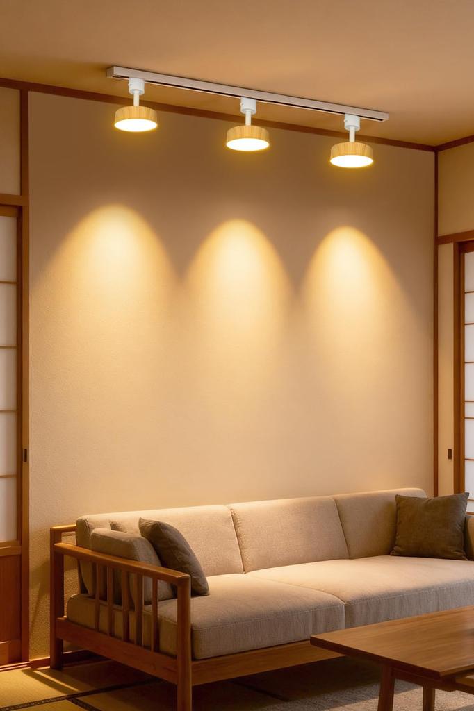 SPAHER Duct Rail Spotlight, 120W Equivalent LED, Easy Installation, Adjustable Angle, Bulb Included, Bright and Stylish Plant Grow Light for Ceiling,