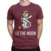 Dogecoin To The Moon Rocket Funny 100 Cotton Tshirt Dogecoin Tees Tops For Unisex