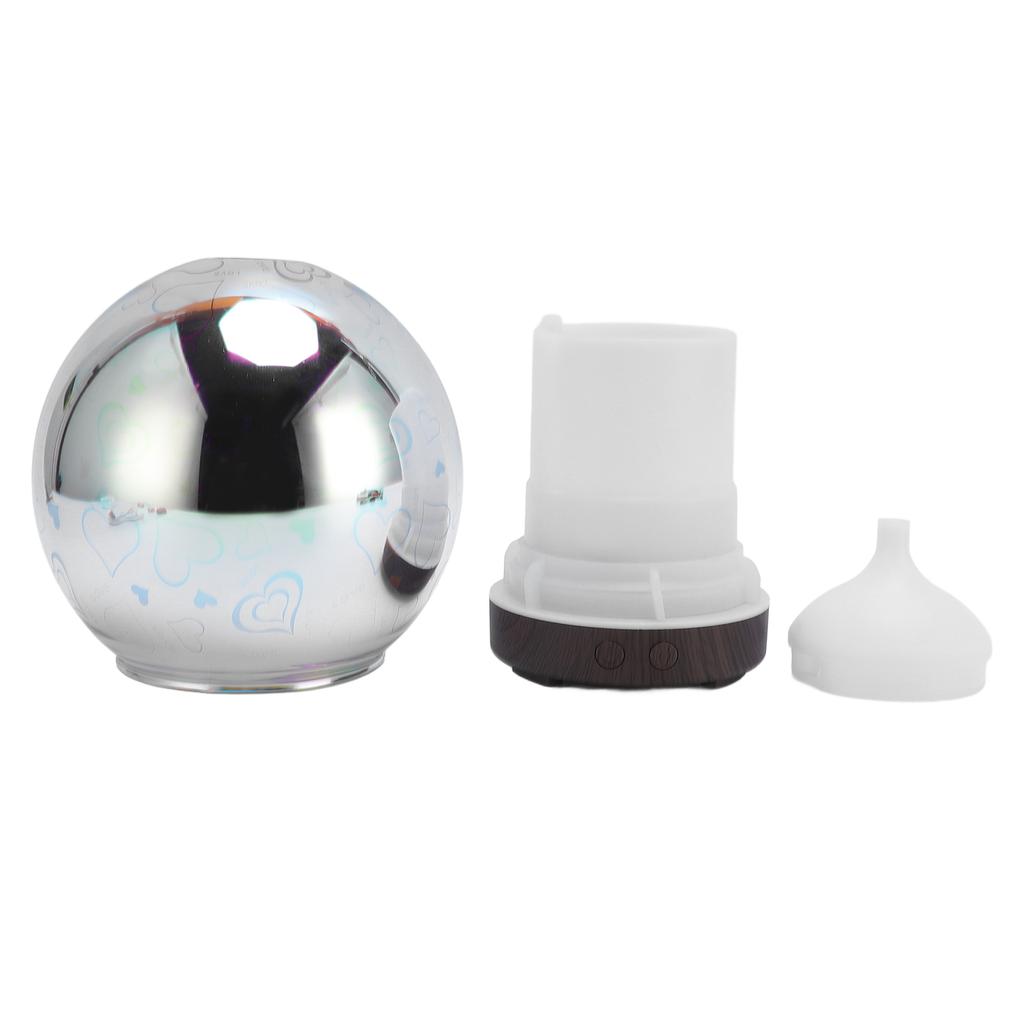 Эфирное масло диффузор увлажнитель 3D стеклянный шар USB увлажнитель ароматерапевтический аппарат с красочным