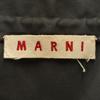 MARNI made in Italy Riders jacket 36 Charcoal gray Women Used
