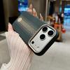 Желтый магнитный чехол для iPhone 16 Pro, текстура кевлара, защита по всему корпусу для iPhone 17 Pro Max.