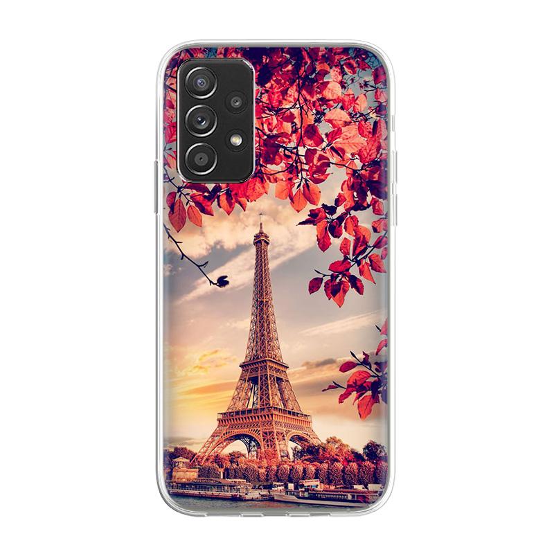 Чехол для samsung a52 Galaxy A32 A51 5G 4G чехол с милым мультяшным рисунком Samsung A33 A53 A03S A 32 52 A52S 5G роскошный телефон Funda Capa