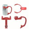 Palm Design Soda Can Handle with Suction Cup Soda Can Grip Portable Soda Can Support  Party