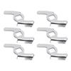 6PCS Meat Grinder Blade Stainless Steel Food Grinding Cutter Metal Food Grinder Attachment for