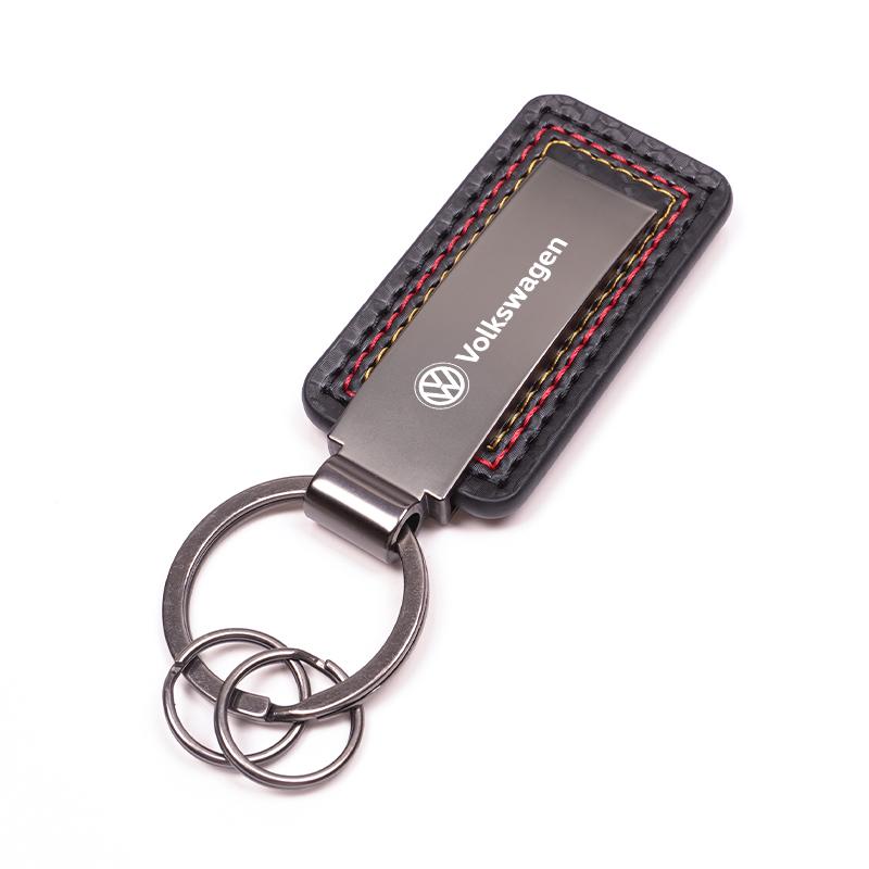 Luxury Metal Car Emblem Keyring Keychains For VW Golf Polo Tiguan Touran Jetta GTI Passat CC T5 Scirocco Arteon Magotan T-Cross LL6