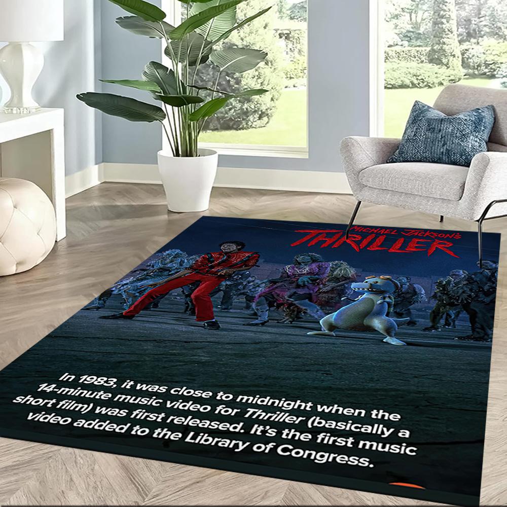 Michael Jackson 201 Floor Mat Perfect for Hallway Balcony Foyer Living Rooms Anti-slip Rug Office home decor Perfect Birthday/Christmas Gift Idea