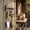 Wrench Hammer Cast Iron Metal Wall Hook Rustic Vintage Wall
