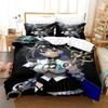 3D Print Anime Ouro Kronii Bedding Set Single Twin Full Queen King Size Bed Set Adult Kid Bedroom Duvet Cover Set Home Textiles