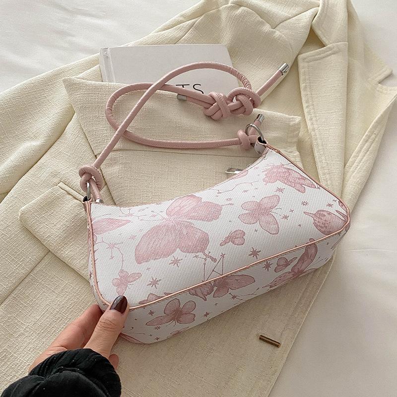 Popular Niche Bow Bag Women Fashion Underarm Bag Women Ins Fashionable Versatile Bag Women