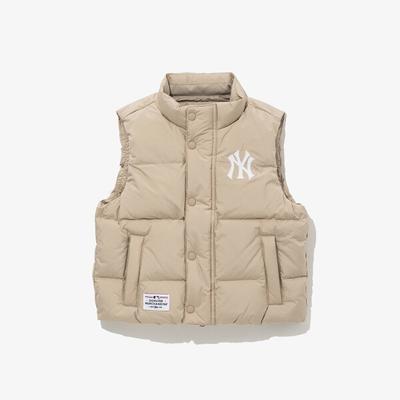 New Era Mlb Жилет пуховый New York Yankees Бежевый