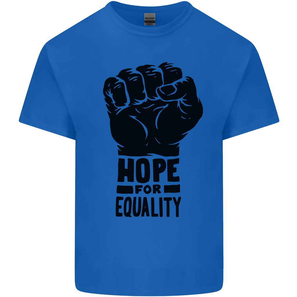 Hope for Equality Black Lives Matter LGBT Unisexs Light Cotton TShirt