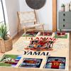 Lamin Yamal Customize Text Floor Rug Office Rug Perfect For Dining Room Study Room Outdoor Decorate Room Antislip Carpet Anime Office Decor