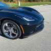 Передний сплиттер губы для 20142019 C7 Chevy Corvette GM C7 Z06 GS Stage 1 Совместимая Запасная Часть с Черной Покрашенной P