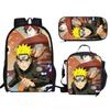Naruto Naruto Surrounding Primary School Bag Cartoon Animation Backpack Satchel Pencil Case