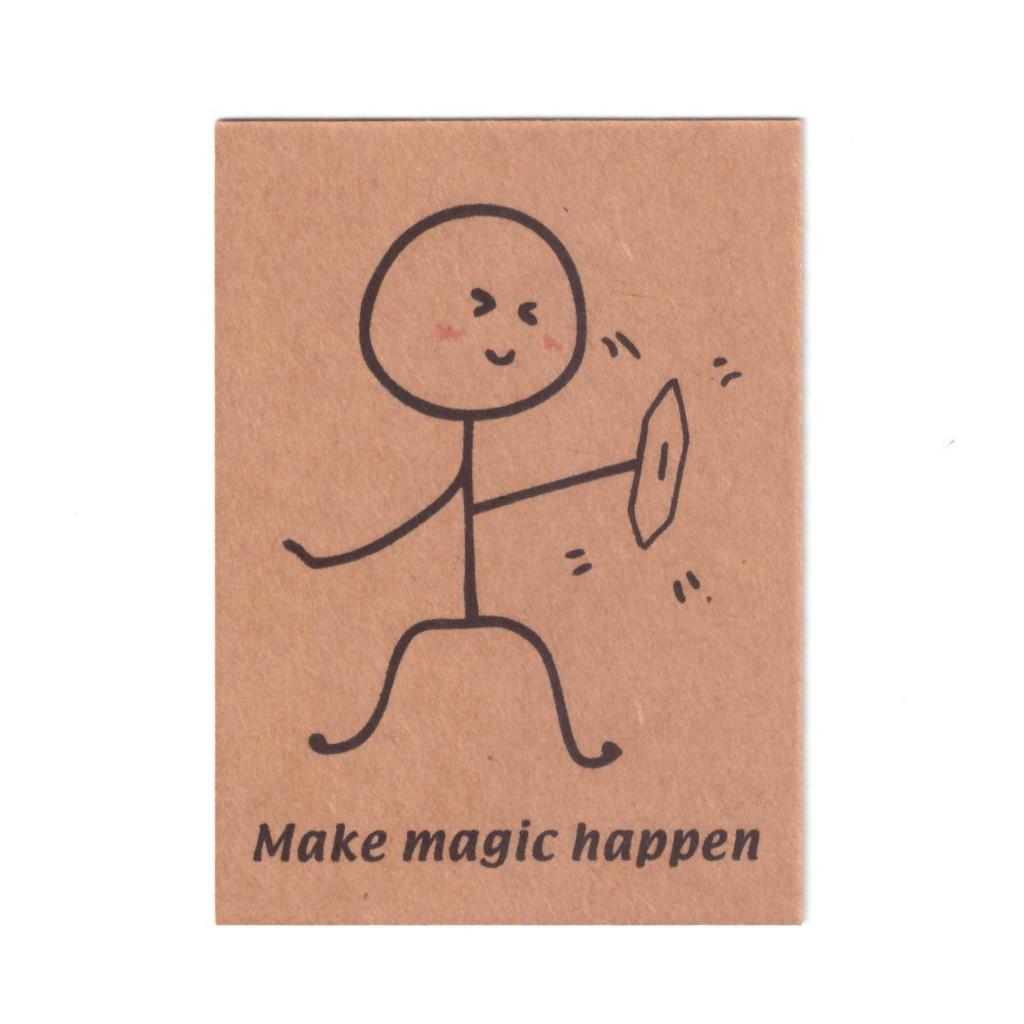 Открытка «Спасибо» с драгоценным камнем: Крафтовый кардсток для подарочной упаковки ювелирных изделий