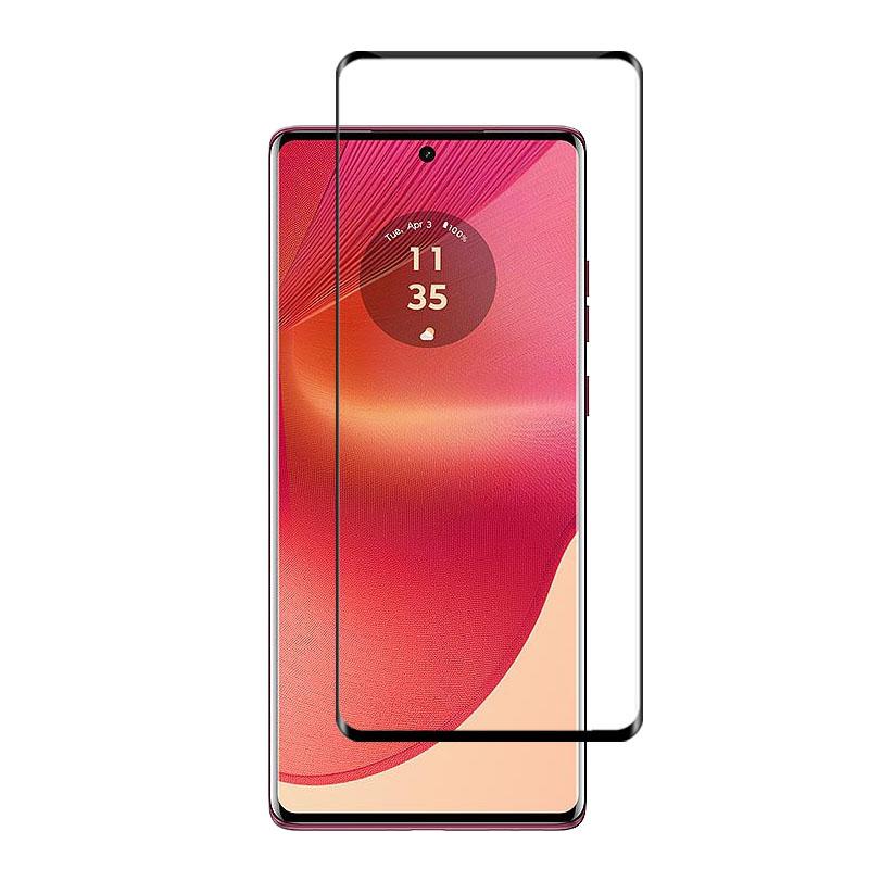 Стекло Full Cover для Motorola Moto G96 Защитное стекло для экрана Moto G96 Закаленное стекло Moto G96 3D Защитная пленка для телефона Motorola Moto G96