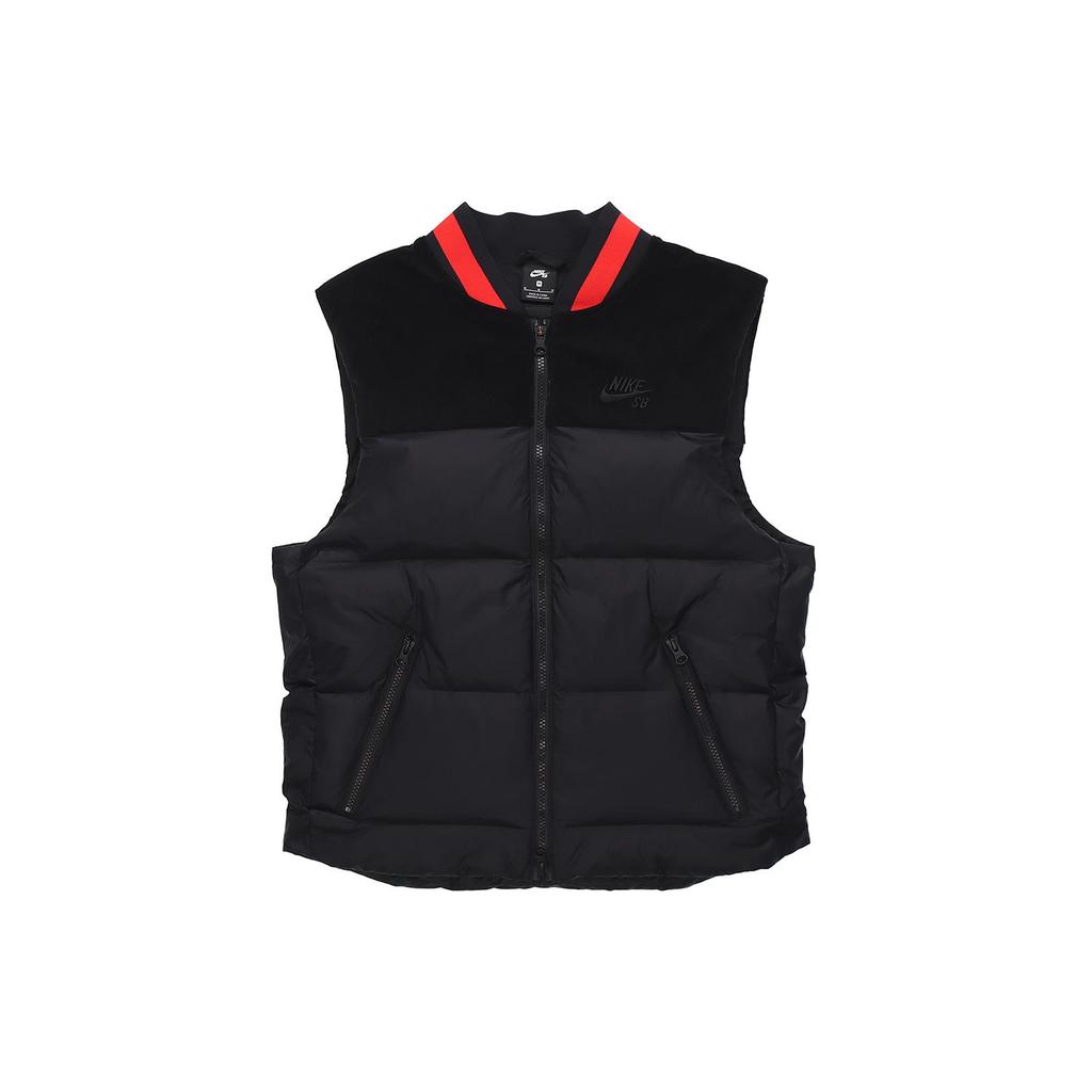 Nike Down Jackets Men's Black Stand Collar Without Hood Moderate Other (Unisex) Down Jackets CK5470 010