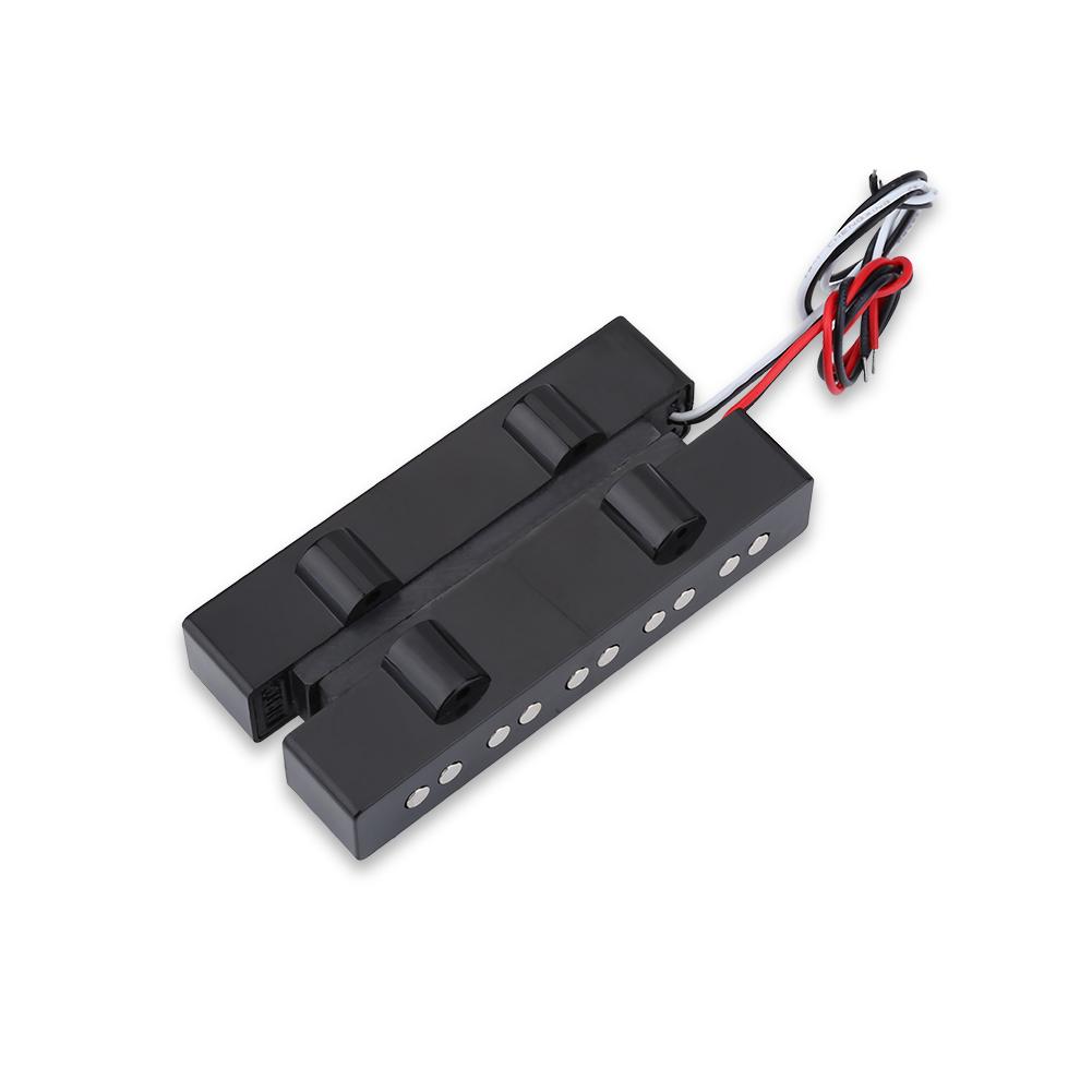 2Pcs Open Bridge Pickup for 5 String Jazz Bass JB Electric Bass Guitar