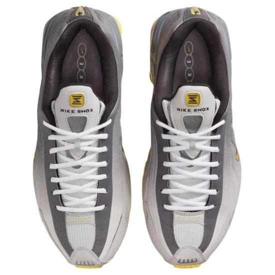 Nike Кроссовки Shox R4 Bright Citron Унисекс Желтый Vast-Grey Светло-Графитовый IH3397-078