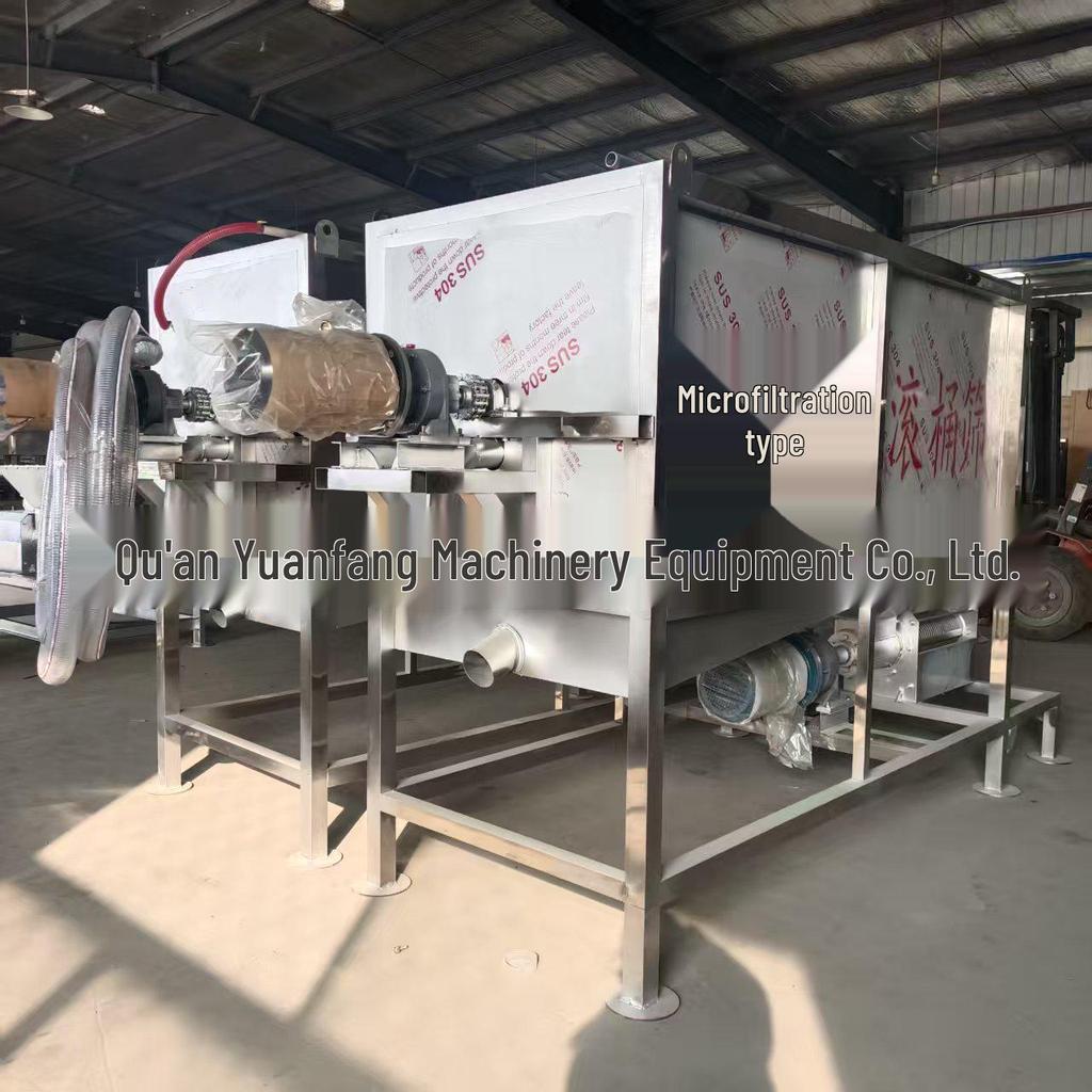 Dual Drum Pig Manure Separator & Dewaterer
