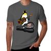 Penguin Busking TShirt Simple Casual Short Sleeve Cotton TShirt