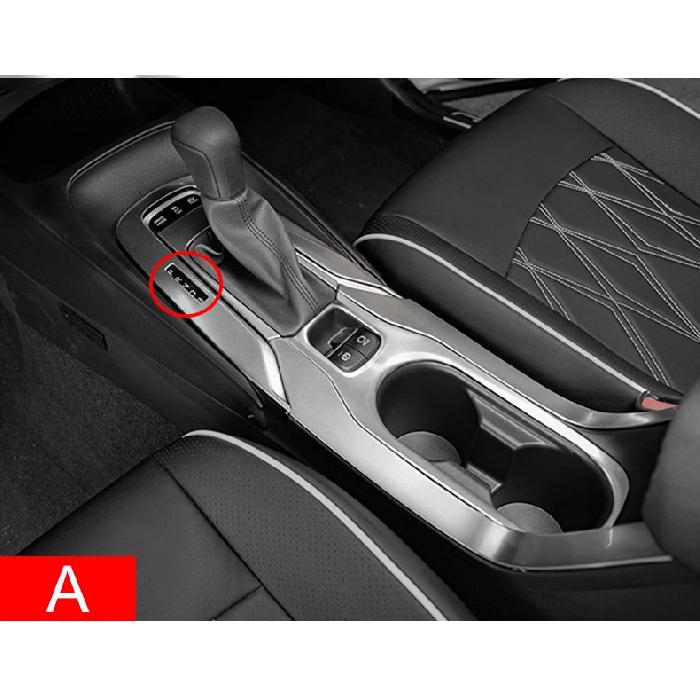 Для Toyota Corolla E210 2019 2020 2021 2022 2023 2024 2025 Гибрид Нержавеющая сталь Автомобиль Центральная консоль Панель переключения передач Декоративные накладки