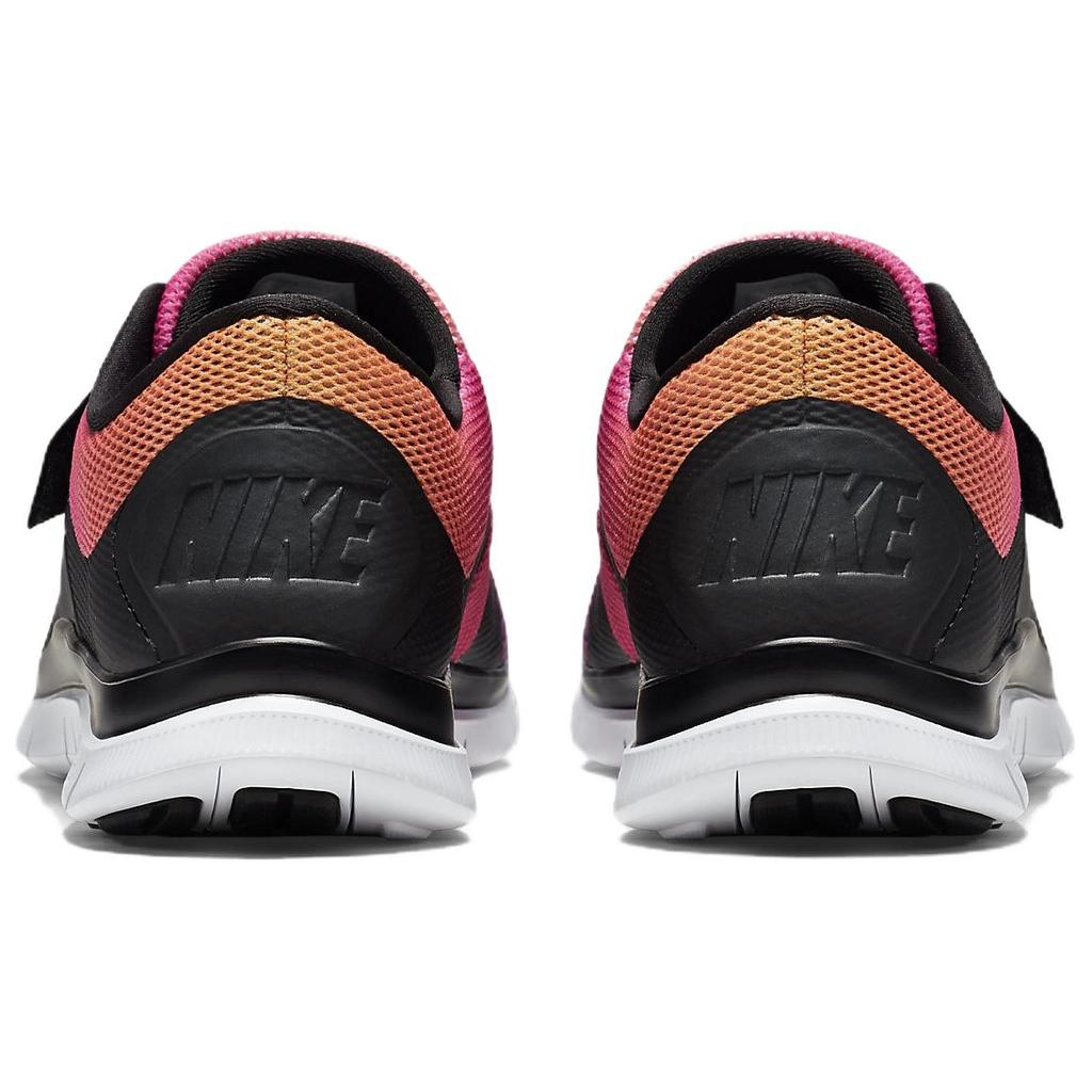 Nike Бесплатные мужские кроссовки Socfly SD черные белые-розовые-вспышки-истинно-желтые 724766-005