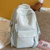 Schoolbag New Japanese ins Small Fresh Casual Backpack Girls Junior High School Student School Bag Travel Lightweight Trendy Backpack
