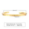 Vnox Винтажный Браслет-Браслет из Нержавеющей Стали для Мужчин Женщин Мобиус Скрученный Браслет Унисекс Повседневный Браслет Мужские Украшения
