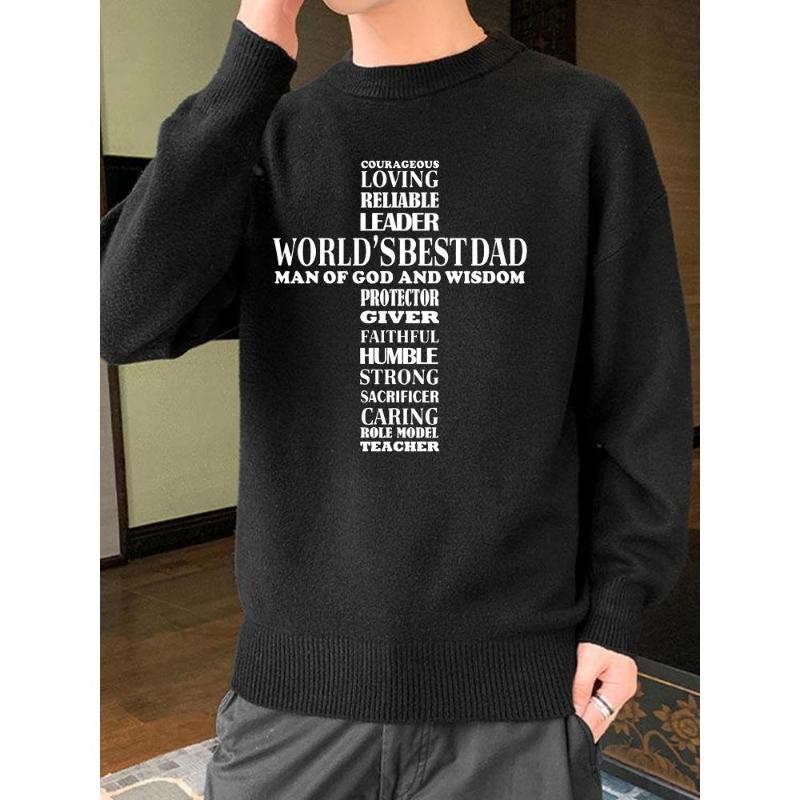 Men Women Essential Sweater, Regular Fit, Solid Color, Daily Must-Have