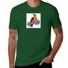 Birds In Hell TShirt Short sleeve tee aesthetic clothes mens graphic tshirts anime