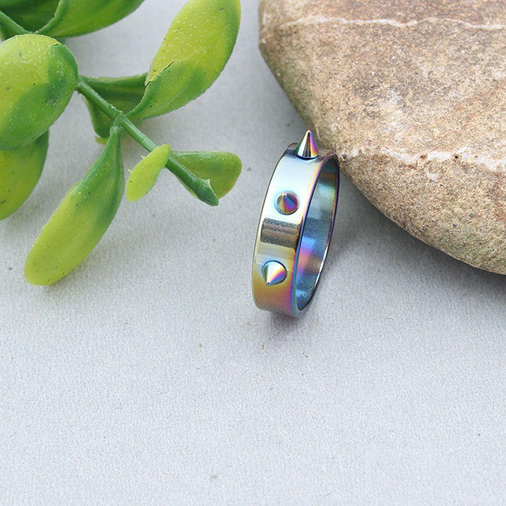 Панк-стиль Шип Самооборона Мужские и Женские Модные Аксессуары Кольцо на Палец Кольцо на Большой Палец Ювелирные Изделия