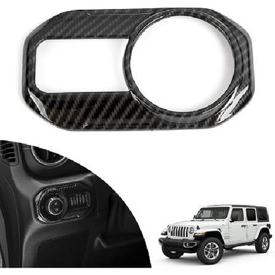 Декоративная накладка на кнопку переключателя фар автомобиля для Jeep Wrangler JL JLU JT 18+