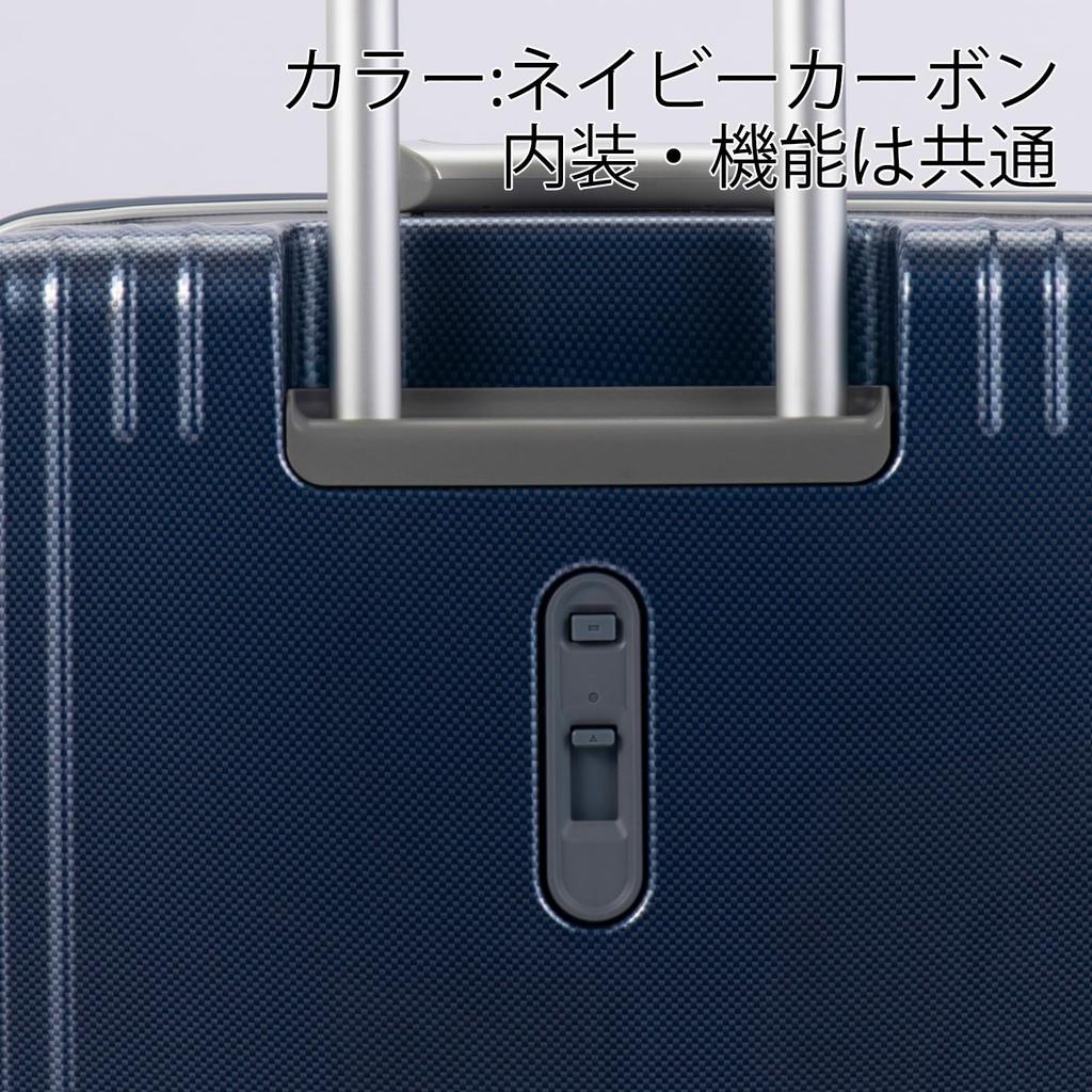 Suitcase Palisade 32L Nights Caster Stopper Can Be Carried On Board Antibacterial Treated Interior Fabric Red [Ace Tokyo] 3-F No.05051 2-3 3.6kg