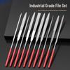 Набор надфилей из различных сплавов с алмазным напылением: Треугольные, Полукруглые, Мини Металлические Шлифовальные и Зачистные Инструменты