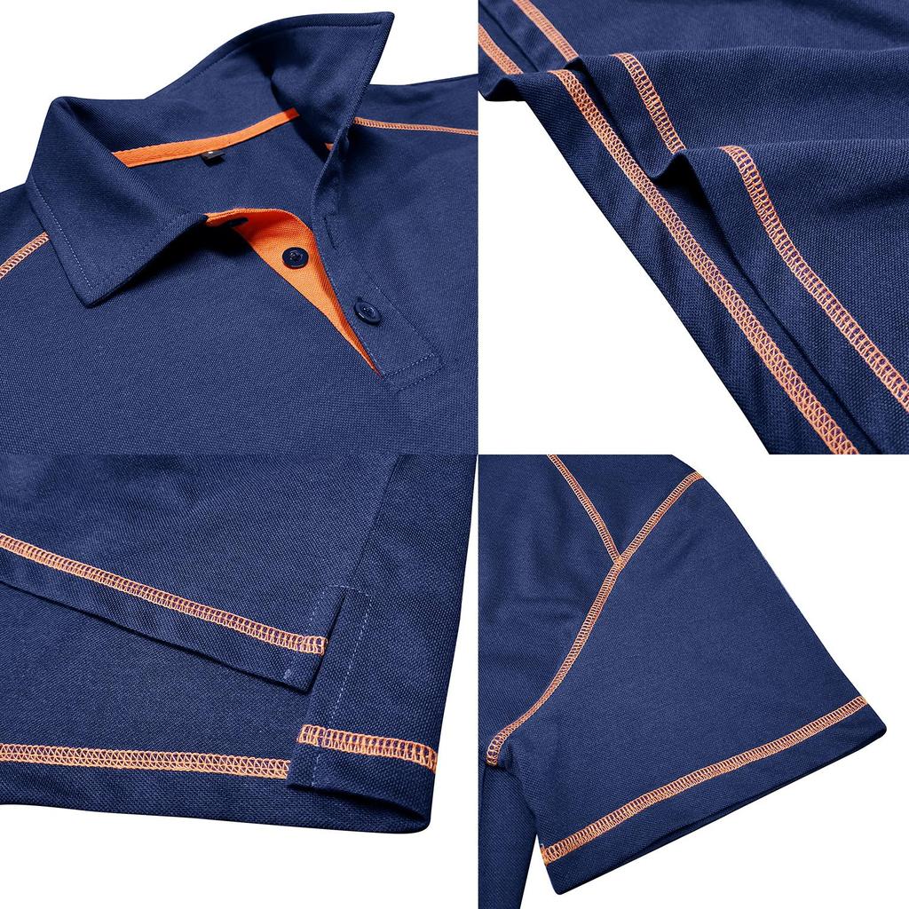 Мужская футболка-поло, хлопковая рубашка с короткими рукавами и цветными блоками, приталенные рубашки, пуловеры на пуговицах с отложным воротником, весна-лето, повседневная одежда