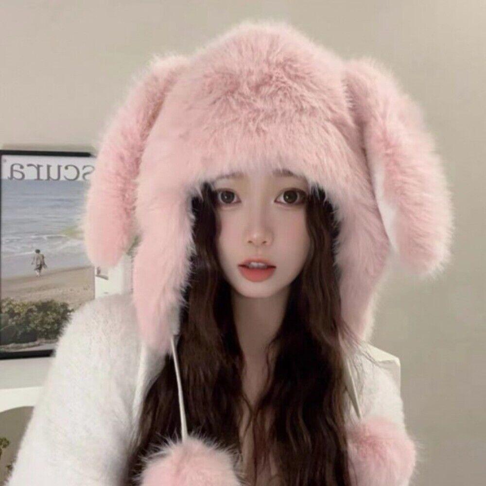 Plush Hat Ear Protection Plush Hat Cute Overhead Cap Autumn and Winter