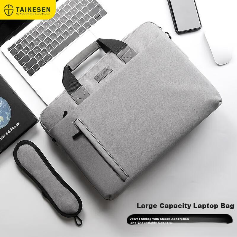 Taikesen Laptop Sleeve Handheld Notebook Case 14-Inch Business Bag Suitable for Men And Women, Compatible with Huawei, Lenovo, Apple Macbook