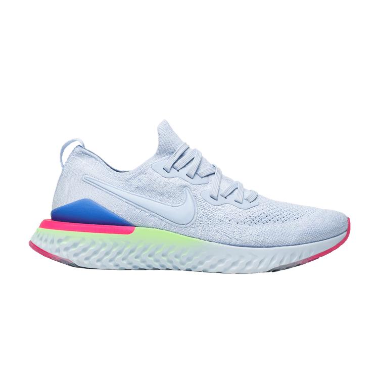 Nike Epic React Flyknit 2 Hydrogen Blue Sapphire Hyper Pink