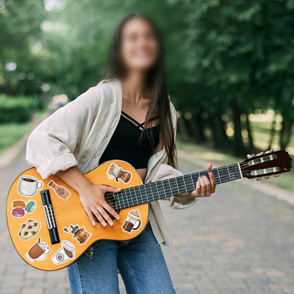 10/50 шт. Ретро наклейки с кофе, я люблю кофе, граффити, наклейки для DIY, багажа, ноутбука, скейтборда, велосипеда, наклейки