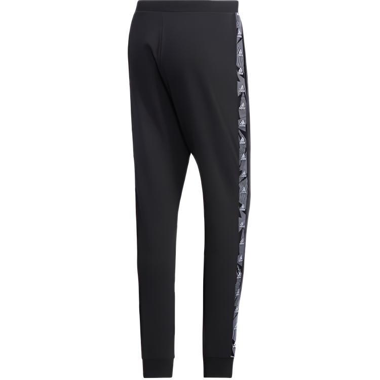 adidas Трикотажные брюки мужские черные GD5451